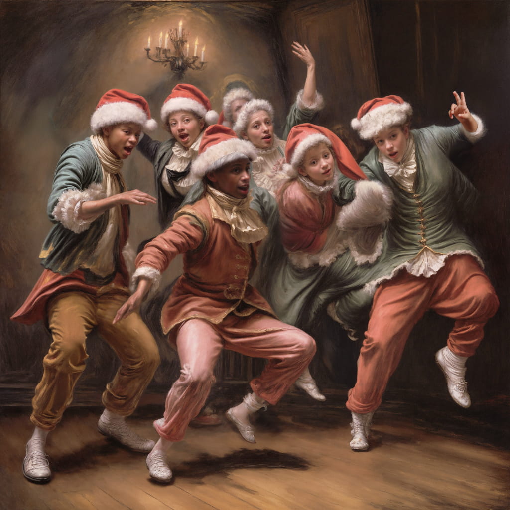 Christmas Breakdance