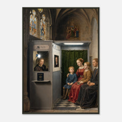 Chapel ID – poster in aluminium lijst, productfoto, vooraanzicht (weergave 3)