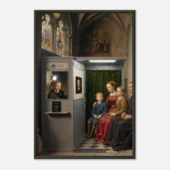 Chapel ID – poster in aluminium lijst, productfoto, vooraanzicht (weergave 2)