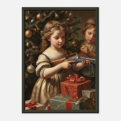 Peace, Unwrapped – poster in aluminium lijst, productfoto, vooraanzicht, geïnspireerd op Raphael
