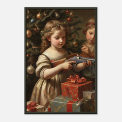Peace, Unwrapped – poster in aluminium lijst, productfoto, vooraanzicht (weergave 2)