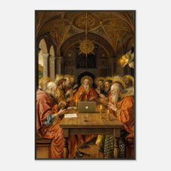 The Holy Zoom – poster in aluminium lijst, productfoto, vooraanzicht (weergave 2)