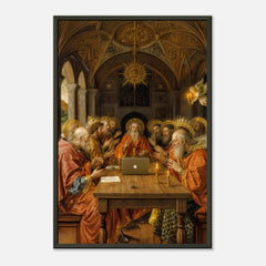 The Holy Zoom – poster in aluminium lijst, productfoto, vooraanzicht (weergave 4)